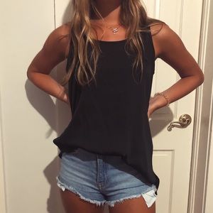 Ann Taylor black tank top SP